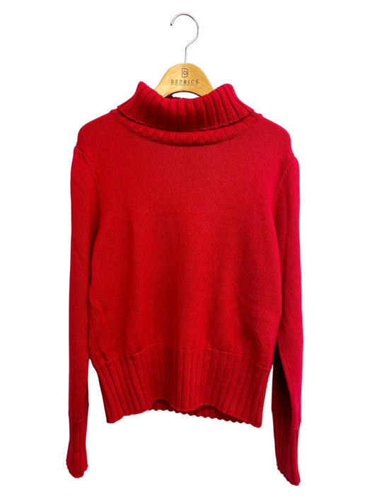 エムズグレイシー Turtleneck Sweater 818592 ニット セーター 40 レッド ITXQOKKIAUWM