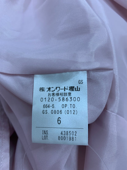 トッカ FLY FRERRY ドレス OPTOGS0806 ワンピース 6 ピンク クルーネック バックジップ ITJGJD8D0LCO