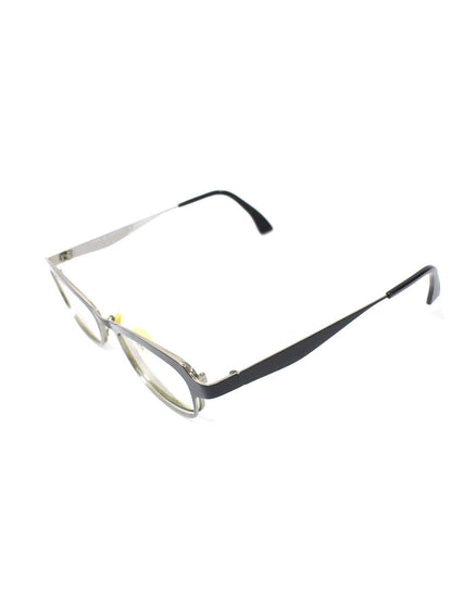 アンバレンタイン BGR04 眼鏡 メガネ ブラック/シルバー メタルフレーム フルリム スクエア ITL8RRSWVBQ0 【SALE】