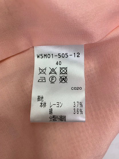 トゥービーシック W5M01-505-12 W5S01-505-12 セットアップ 40 ピンク トップス スカート ITIY69D64HNI