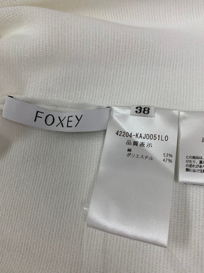 フォクシーブティック Bolero Affetto 42204 カーディガン ボレロ 38 ホワイト 2022年増産品 IT5RARHB6OBS