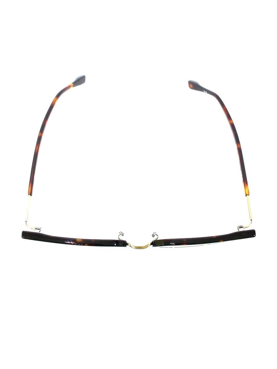 イーファイブアイヴァン C6 メガネ ブラウン/ゴールド ウェリントン べっ甲柄 DW/AG ITKSARPIQ1P4