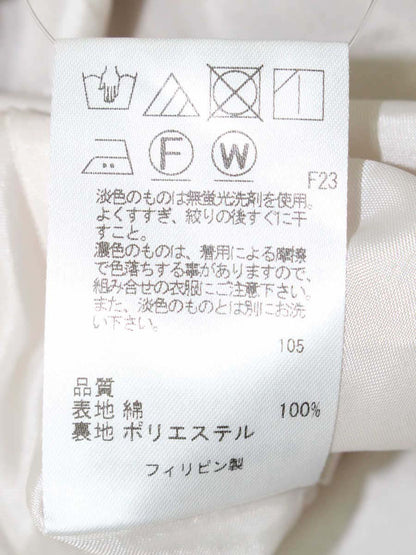 トッカ MELODY OPTOSM0220 ワンピース 6 ベージュ 水玉 ドット柄 ITT2B6STY126