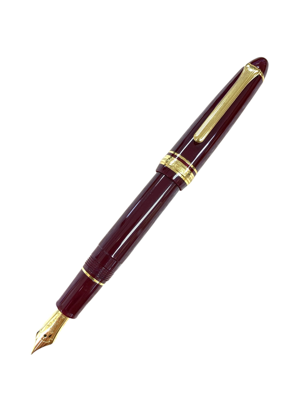 セーラー×ナガサワ文具センター 万年筆 Pen style DEN オリジナル プロフィットスタンダード マルン ワインレッド MF 14K ITGOJHOPHFBK