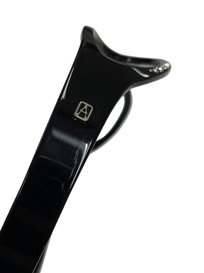 アレクサンドルドゥパリ ヘアアクセサリー ブラック ラインストーン ITWSG4NHQ4YP 【SALE】