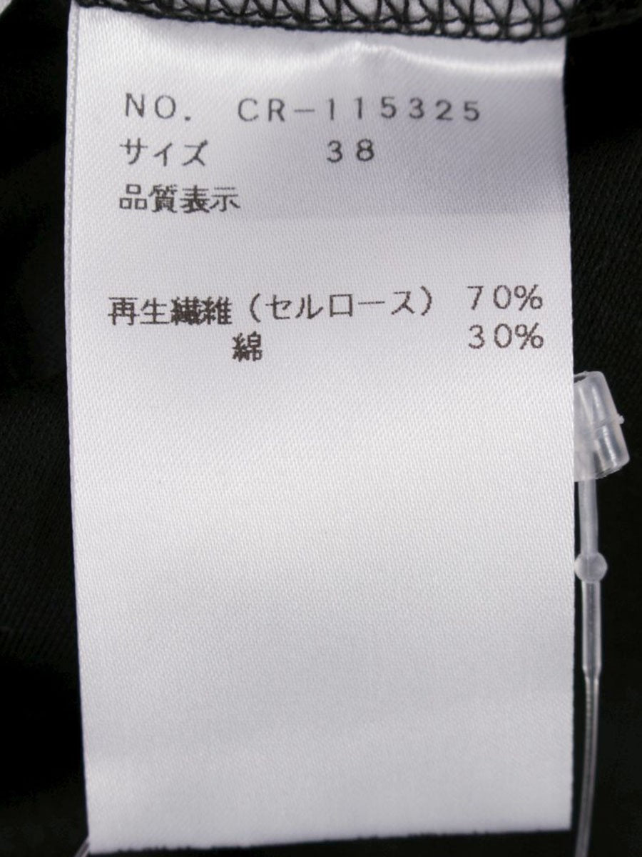 エムズグレイシー 115325 Tシャツ カットソー 38 ブラック