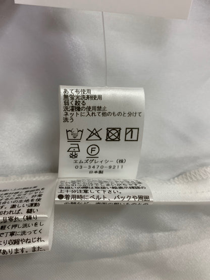 エムズグレイシー 511328 ワンピース 40 ブラック チェック リボン フレア IT3DNJ2WIDPC