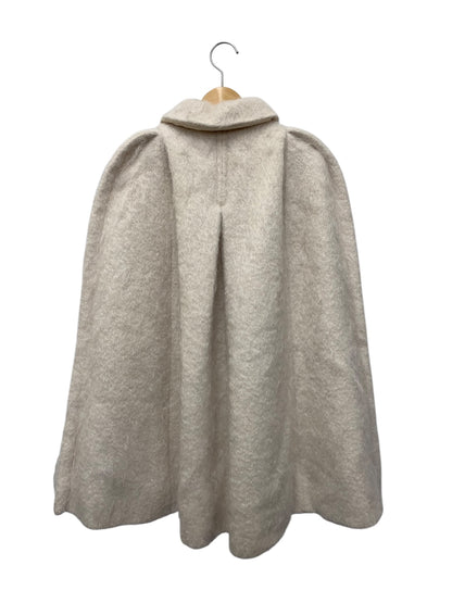 ヨリ shirocon SC2125-012AW ポンチョ F ホワイト ケープコート ウール モヘア混 ITM38BOLTRIB