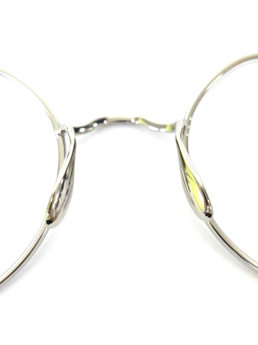 ayame（アヤメ） CP45 眼鏡 メガネ シルバー クラウンパンド フルリム メタルフレーム IT0NQH7QGXSN