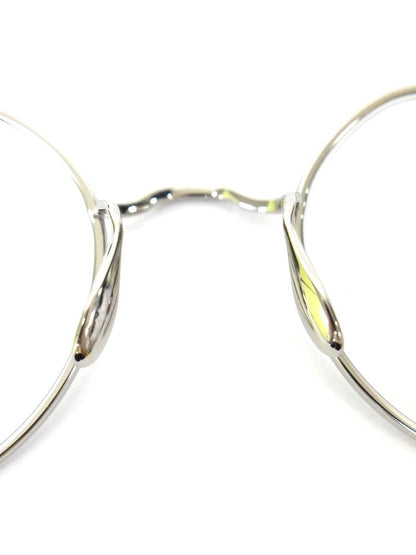 ayame（アヤメ） CP45 眼鏡 メガネ シルバー クラウンパンド フルリム メタルフレーム IT0NQH7QGXSN