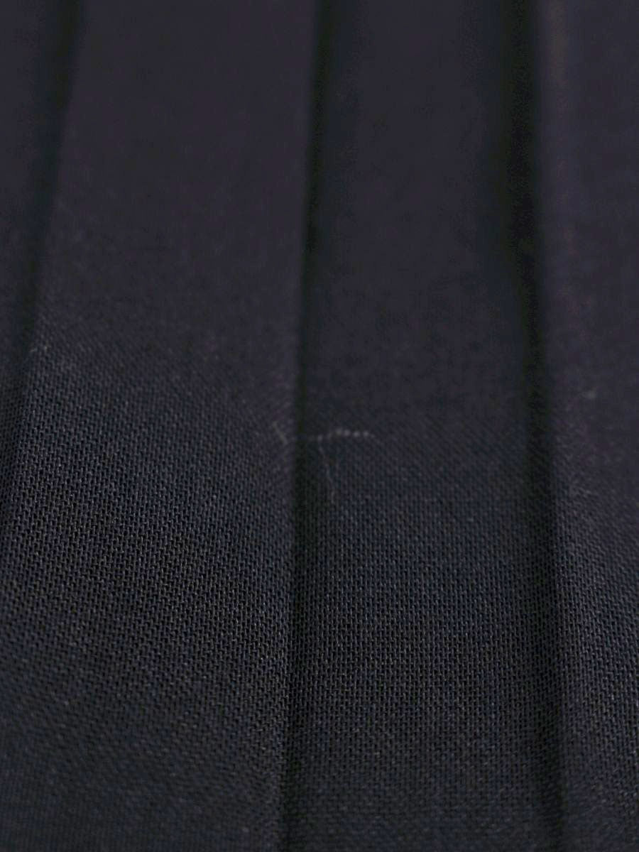 エブール 2710500086 プリーツロングスカート 36 ネイビー ITDAE8MEX9WR