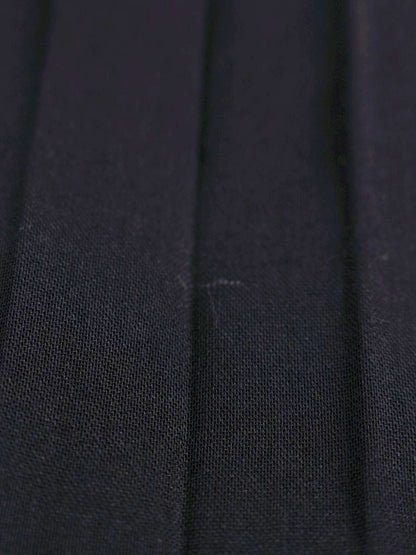 エブール 2710500086 プリーツロングスカート 36 ネイビー ITDAE8MEX9WR