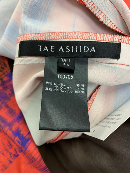 タエアシダ T00705 ワンピース 11 レッド 20AWコレクションモデル IT6AS0IWWUNW