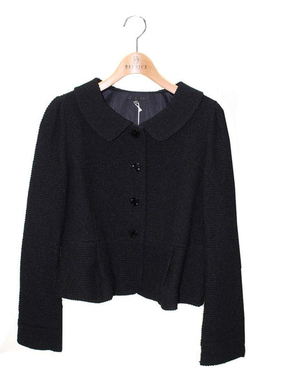 トゥービーシック W5F61-441 ジャケット 3 ブラック ツイード ITGMOXV2ARYS 【SALE】