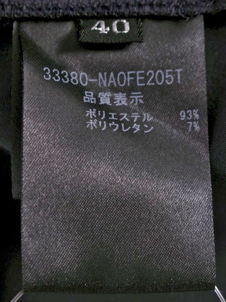フォクシーニューヨーク 33380 ワンピース 40 ネイビー センタージップ ITI0195GL89K