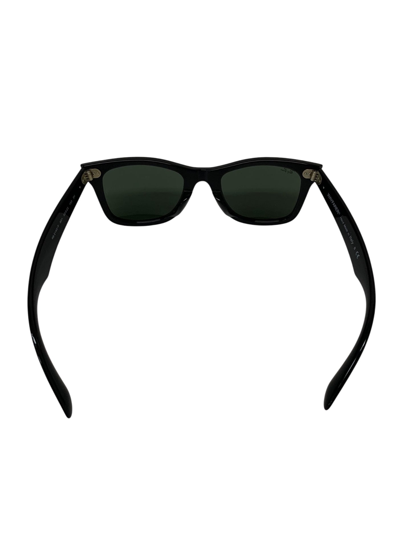 レイバン ウェイファーラー RB2140-F 901/3F サングラス ブラック セルフレーム フルリム ウェリントン ITH9Q9LC4D7E