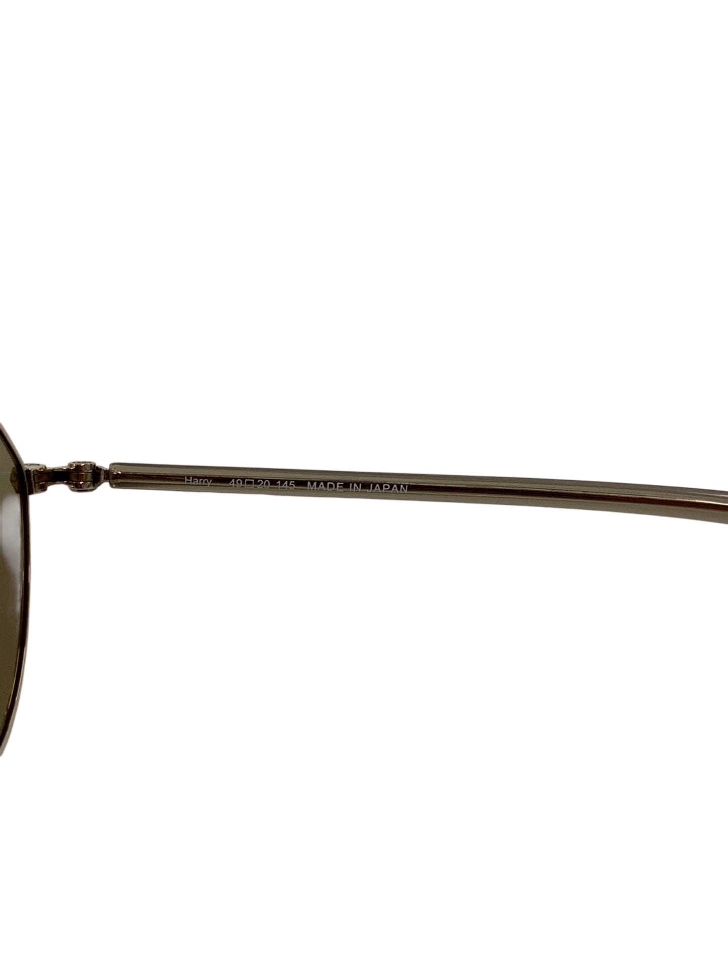 ユウイチトヤマ 眼鏡 U-178 メガネ  ゴールド Harry IT21KKC06S38