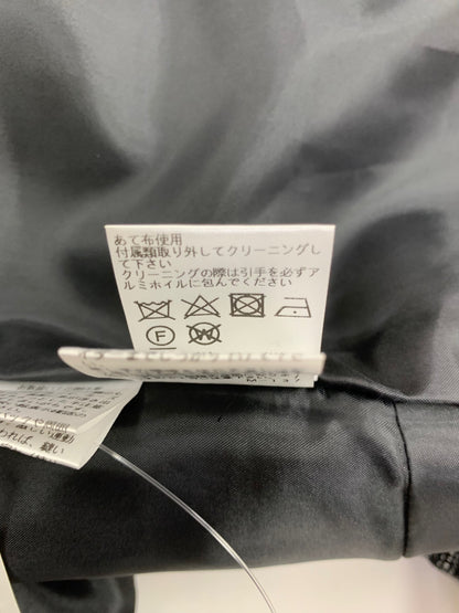 エムズグレイシー 414118 ジャケット 40 ブラック ツィード 花 コサージュ ITZYHCA9KPB4