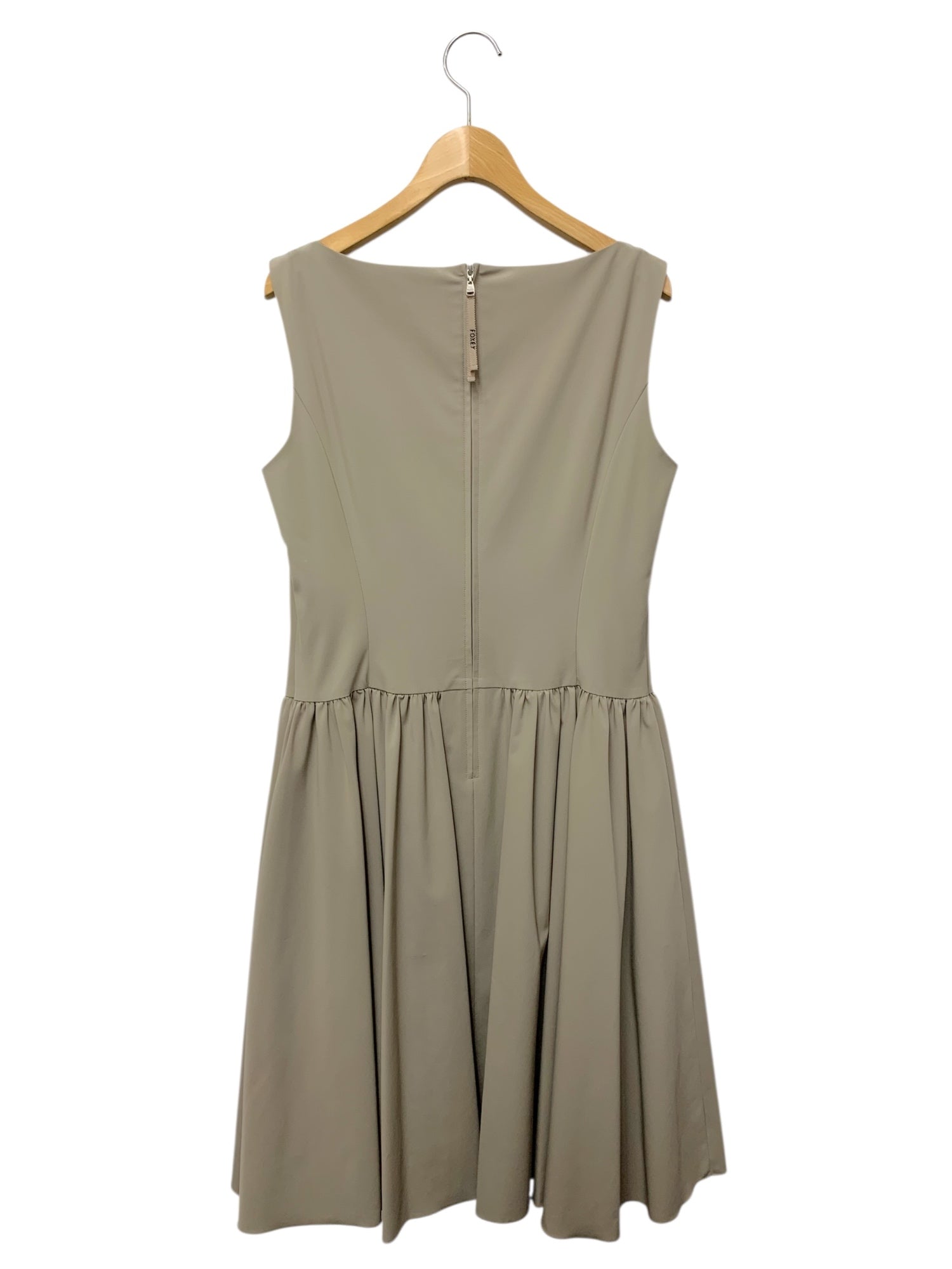 フォクシーニューヨーク Dress CLAIRE 39356 ワンピース 40 グレージュ