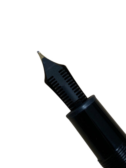 モンブラン 万年筆 旧マイスターシュテュック146 ブラック F 14K 全金 ITZKHH3BA75K