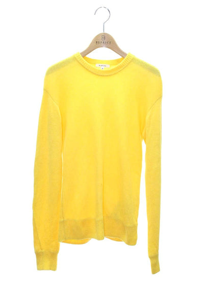 ブラミンク 7913-106-0187 ニットセーター 36 イエロー カシミヤ混 IT0282DUIEPO