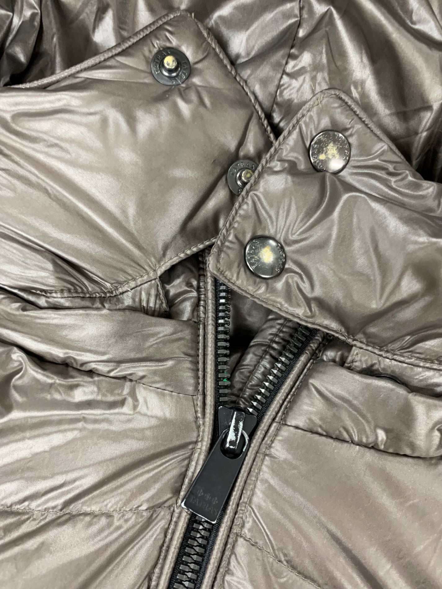 タトラス KTM20A4007 ダウンジャケット ブラウン フード ITQ033PAPIA2