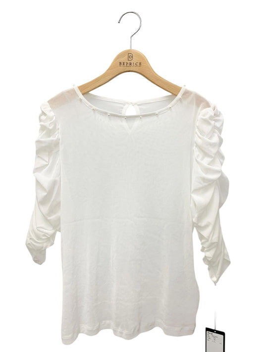 ルネ 6527070 ニット 36 ホワイト パール シャーリング ITYU1Y11QWRK