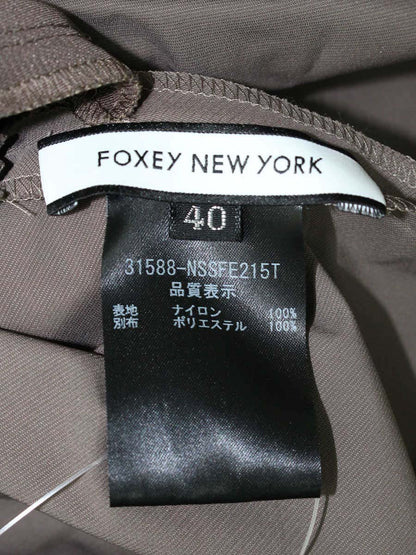 フォクシーニューヨーク チュチュプリマ 31588 スカート 40 ブラウン IT72MQYYYLYW