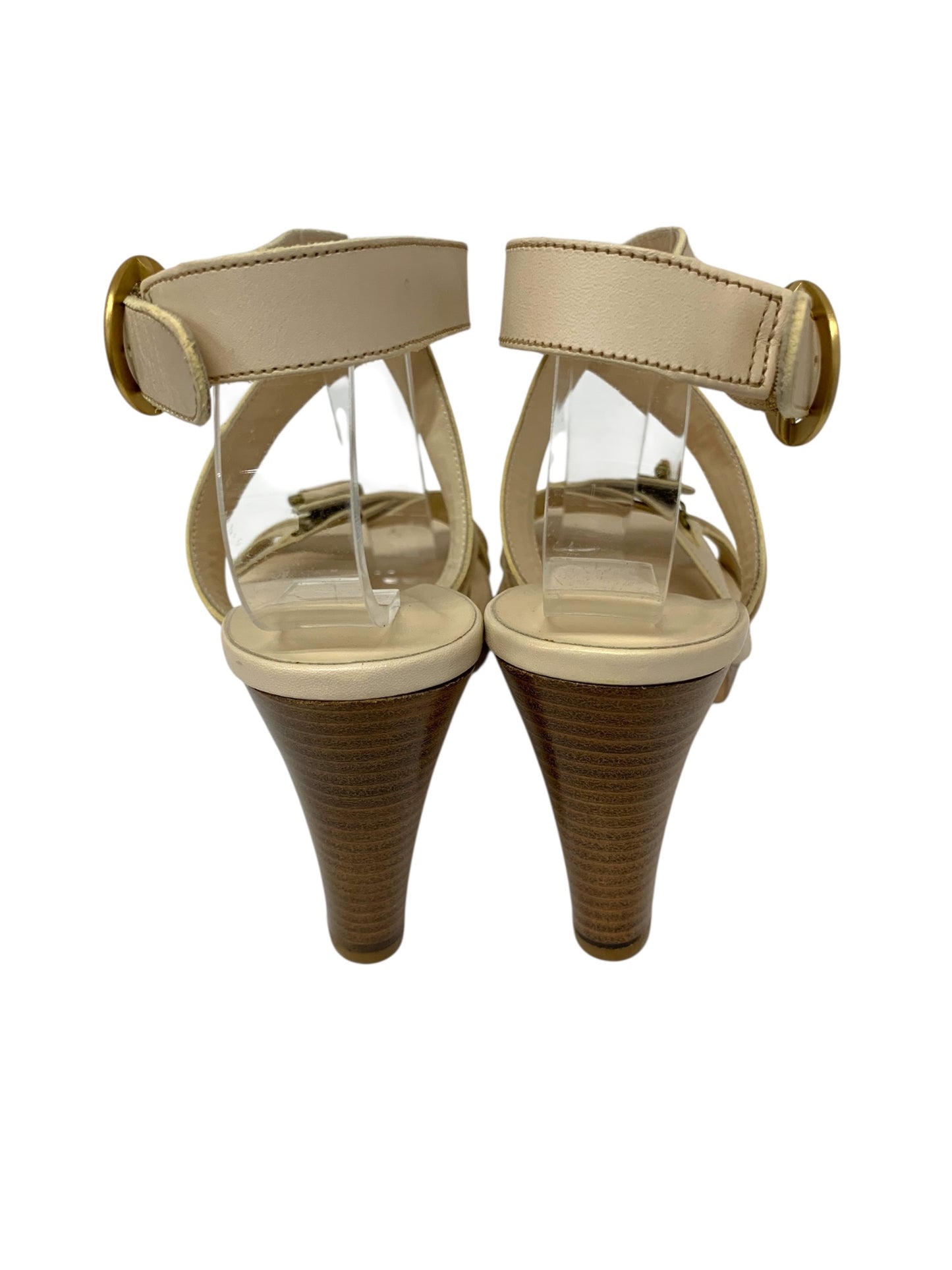 バリー サンダル 37 ベージュ レザー ITZCV7V5ATQS 【SALE】