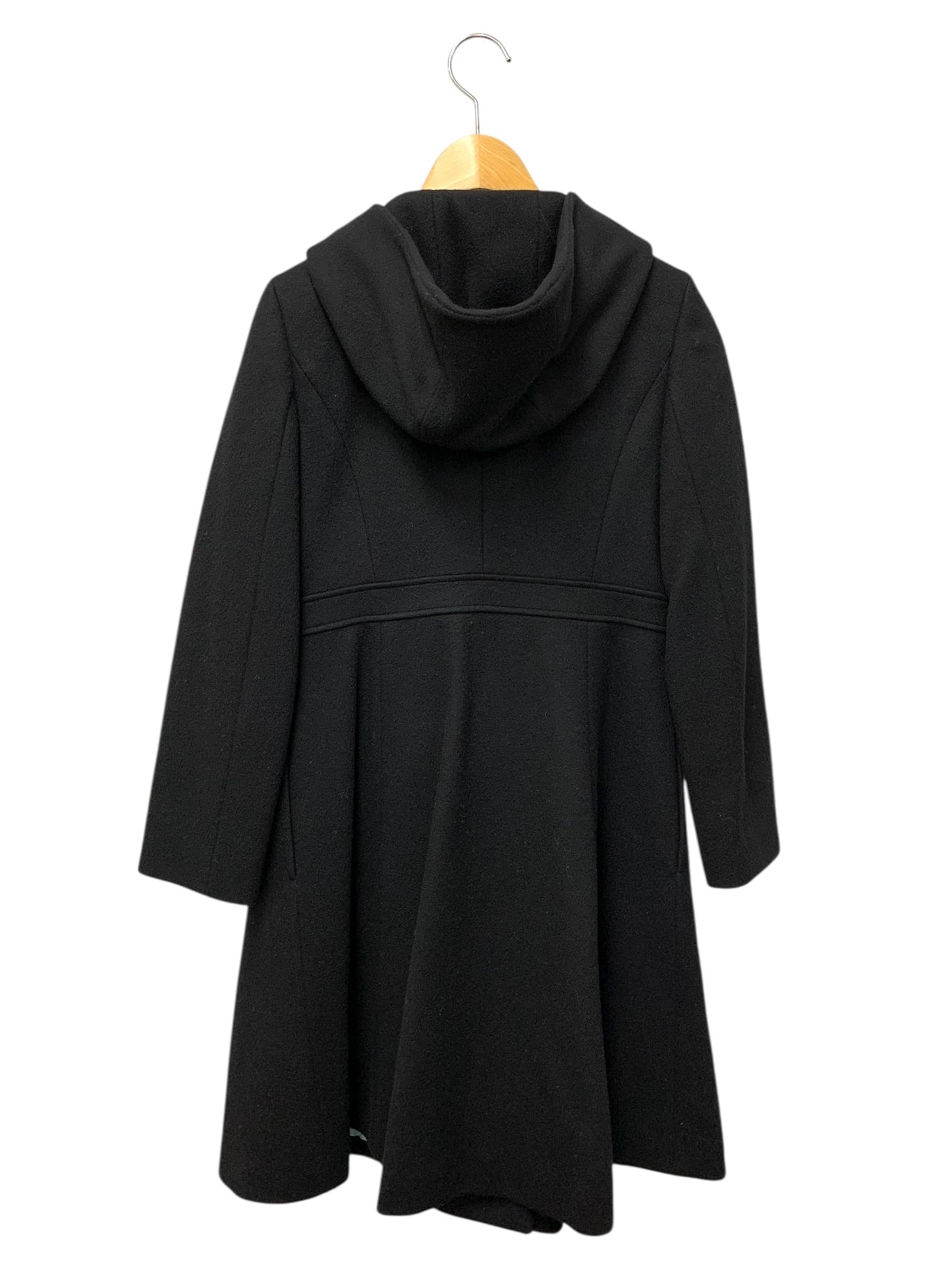 トッカ CCOTOLW0510 コート 0 ブラック ウール フード付き IT208UTA2H3I