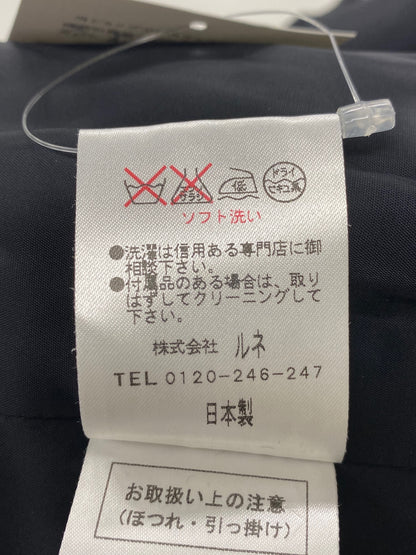 ルネ 6336390 ワンピース 36 ブラック TISSUE ラウンドネック ITX7A82DO1ZK