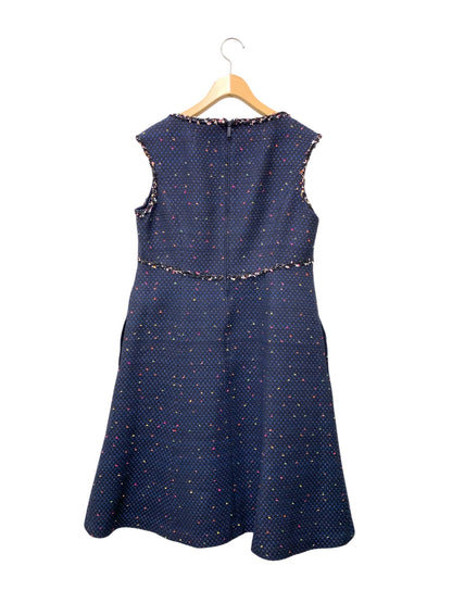ルネ 6936350 ワンピース 38 ネイビー TISSU ツイード IT6133OZ2580
