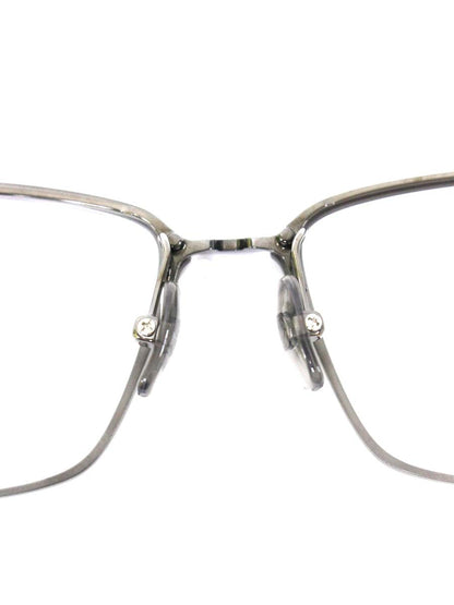 フォーナインズ S-971T メガネ グレー/ガンメタル メタルフレーム スクエア ITBJ0KBFUCSG