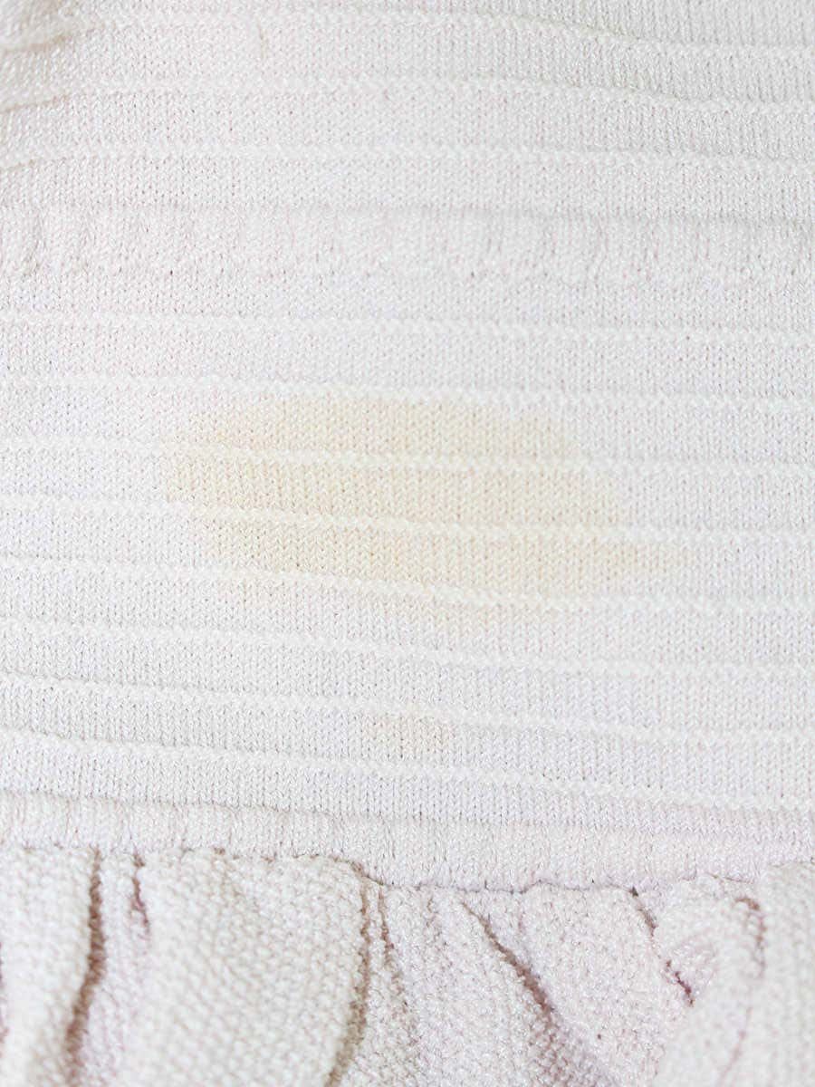 ルネ 6822100 ニットワンピース 34 ピンク フリル バックジップ クルーネック ITINWGF9H9YG 【SALE】