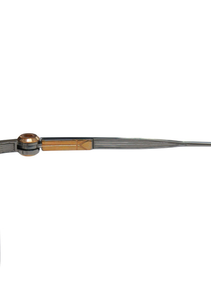 ユウイチトヤマ 5 TOKYO 04 メガネ ゴールド メタルフレーム フルリム オクタゴン Light Gray / Rose Gold限定カラー IT8ZEQA2WLB4