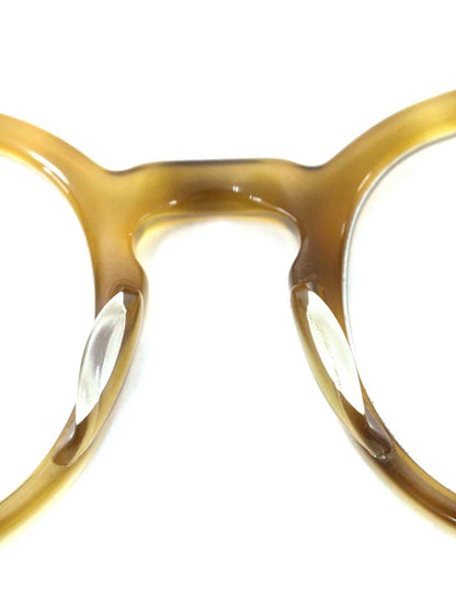 モスコット LEMTOSH メガネ 眼鏡 ブラウン レムトッシュ  セルフレーム フルリム ウェリントン クリア ITXW98XF21MP