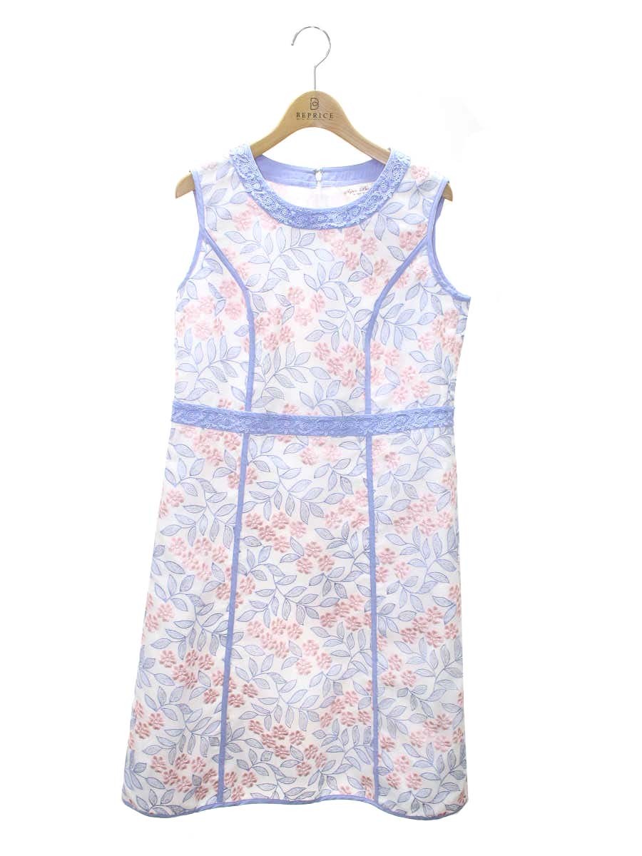 スーパービューティー ワンピース 40 ホワイト チェリーブロッサム刺繍 ITZ8EKEE9G8S