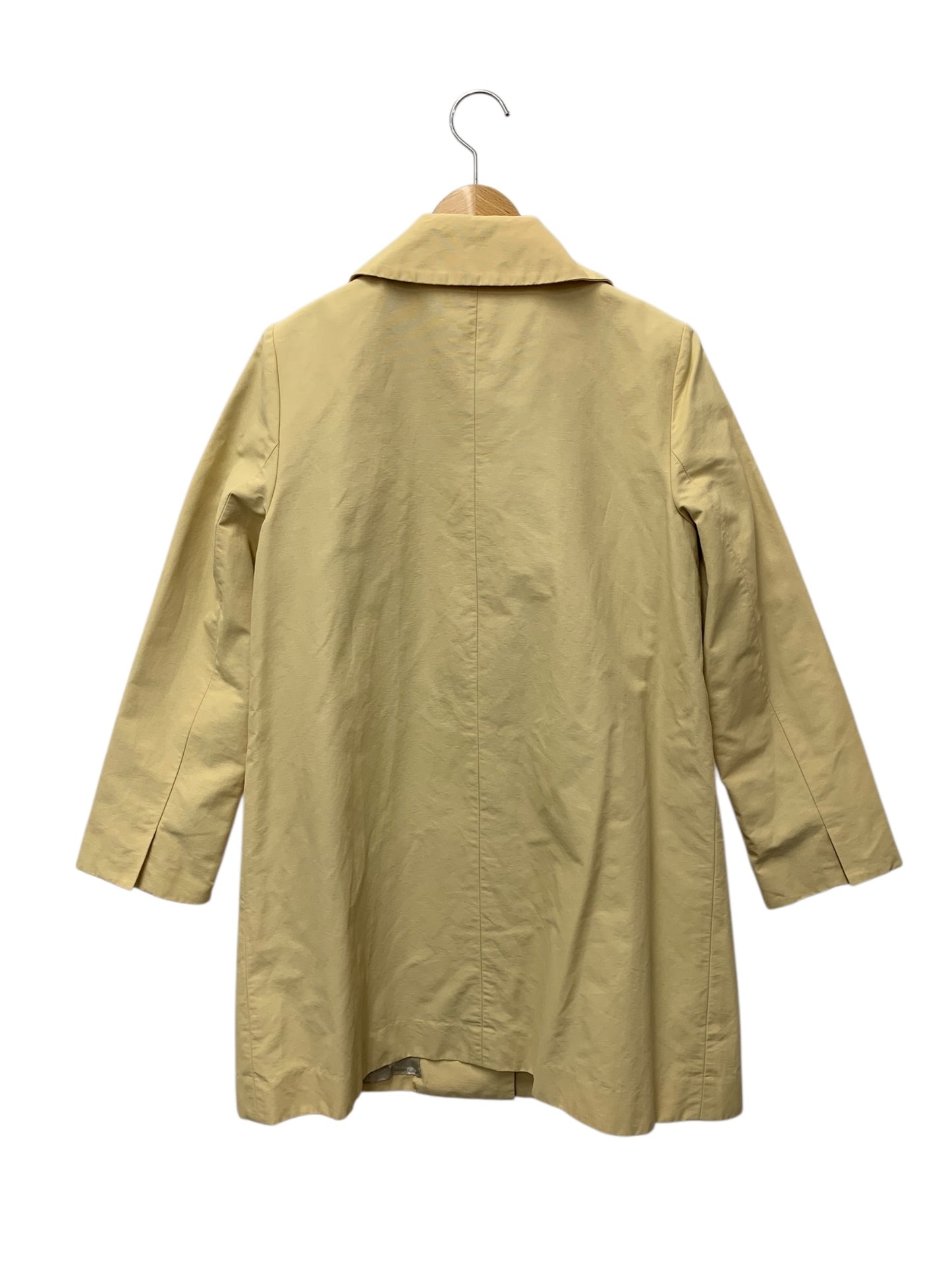 ギャラリービスコンティ 1164373 ステンカラーコート 2 イエロー リボン ITZWU7CEZNLG