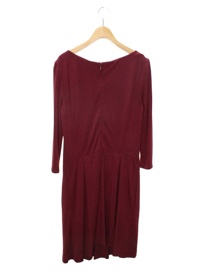 バナナリパブリック S/933562-01 ワンピース 2 ワインレッド IT65V7YKL2PK