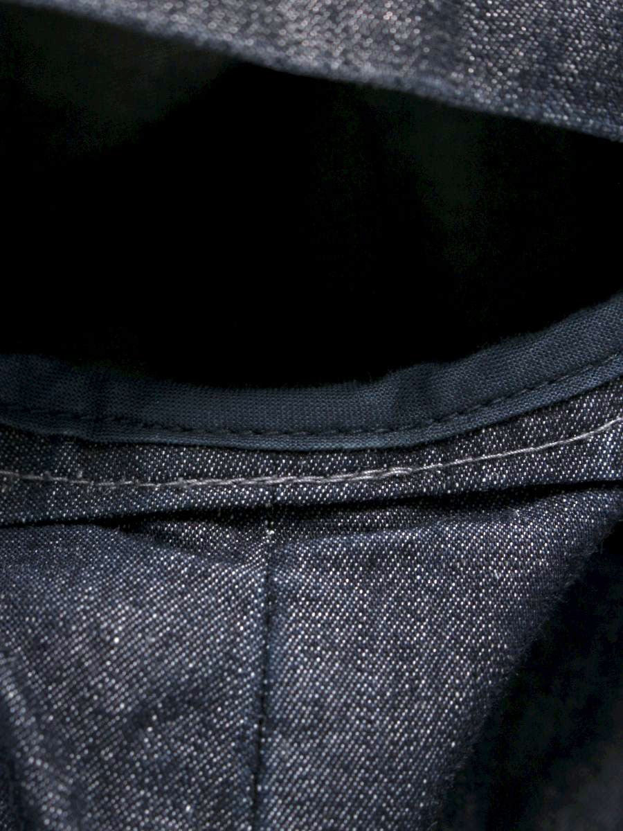 エムズグレイシー パールボタンデニム 211329 ワンピース 40 ネイビー フロントボタン ITVPN78F8VHW