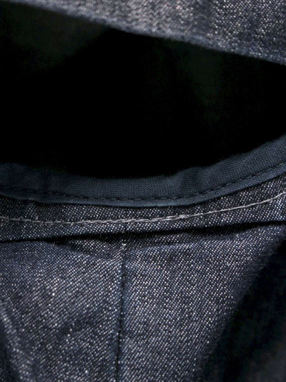 エムズグレイシー パールボタンデニム 211329 ワンピース 40 ネイビー フロントボタン ITVPN78F8VHW