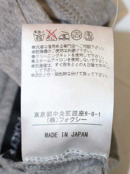 フォクシーニューヨーク シュークリーム T-TOPS 30849 カットソー 38 グレー ITA419DQ6500