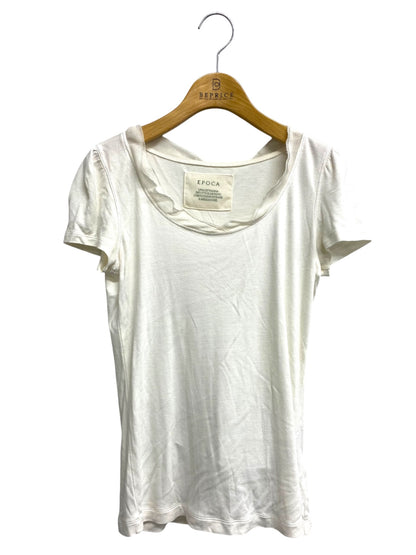 エポカ M5P23-376-01 Tシャツ カットソー 40 ホワイト ITZMOVL87RIO