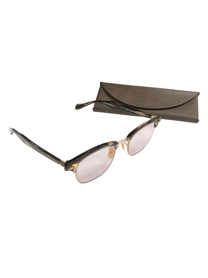 BJクラシックコレクション BROS BROW REVIVAL EDITION メガネ ブラウン メタルフレーム フルリム ブロウ ITPXLA6X17M8