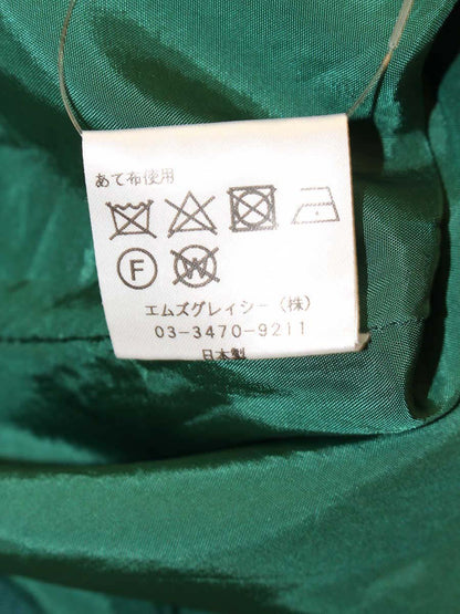 エムズグレイシー Asymmetry Skirt 817565 スカート 38 グリーン ITODGO6BD3FA