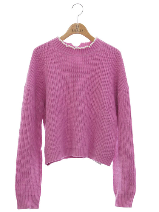 チェスティ 20J102 ニットトップス F ピンク フェイクパール ITRMM20L8KU6 【SALE】