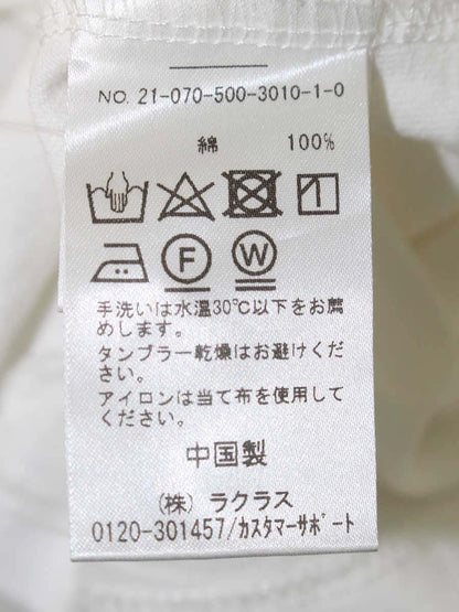 セルリ 21-070-500-3010-1-0 Tシャツ ホワイト 半袖 オーバーサイズ ITPWCFD9QJTI