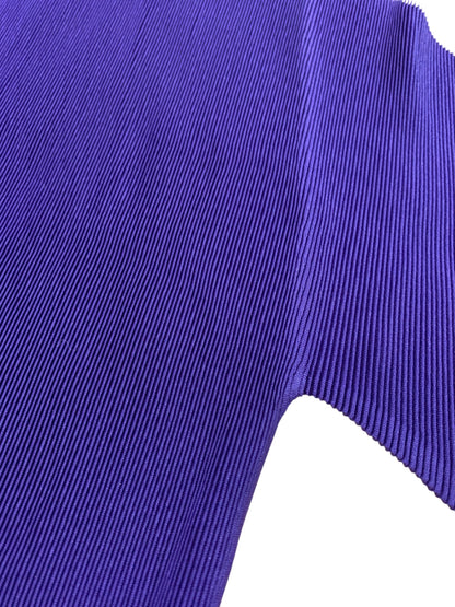 プリーツプリーズイッセイミヤケ PP33-FK353 プルオーバー 3 パープル ボトルネック IT2QRCHC7JOK