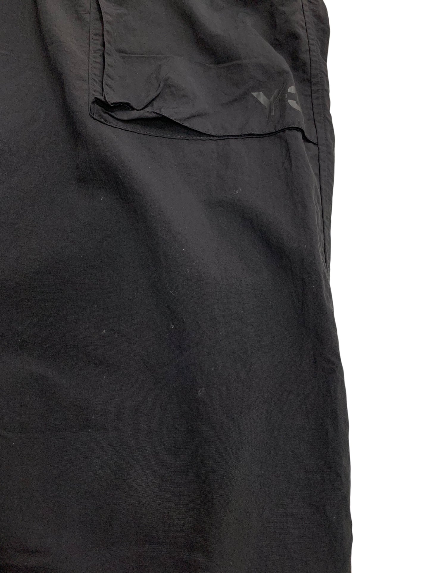 ワイスリー クリンクル ナイロン パンツ IV5838 カーゴパンツ S ブラック ITE1MXJVMB06 【SALE】