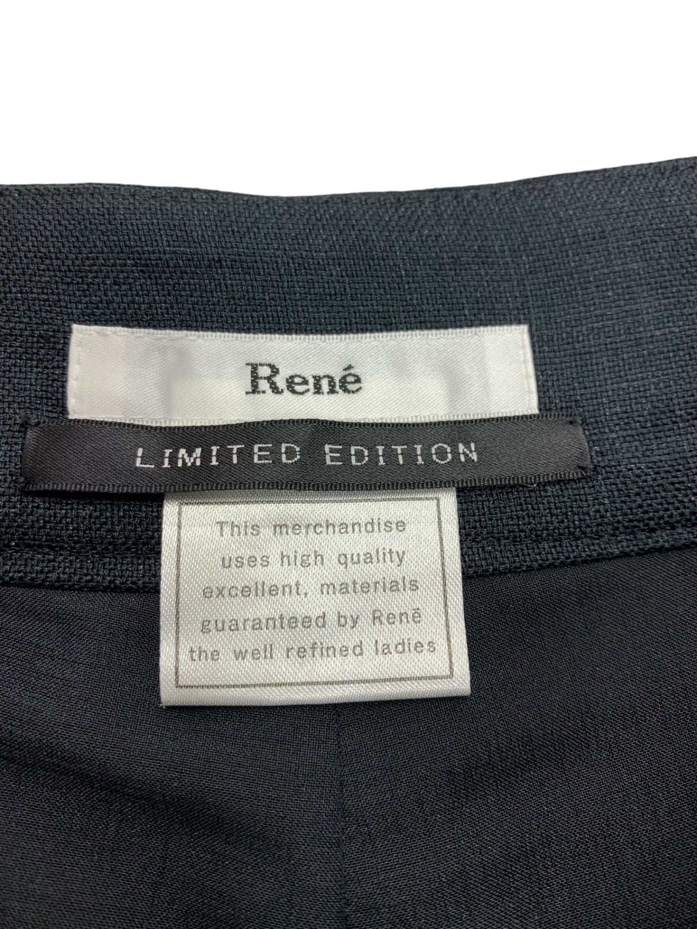 ルネ 6925790 パンツ 34 グリーン ベルト付き IT1LT2MHR15Q